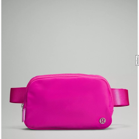 lululemon everywhere belt bag 1L in Sonic Pink - Picture 2 of 6